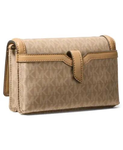 Michael Kors Jet Set Mini Logo Nylon Crossbody - Burnt Khaki - Michael Kors (1)