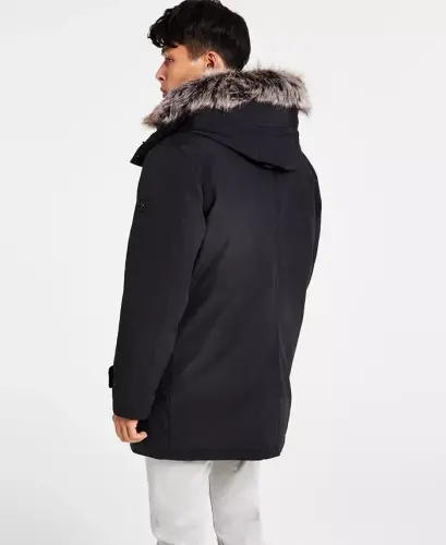 Michael Kors Men's Hooded Bib Snorkel Parka, Created for Modazone - 10