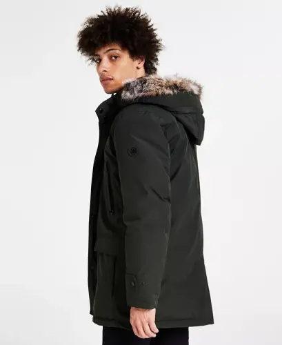 Michael Kors Men's Hooded Bib Snorkel Parka, Created for Modazone - MICHAEL KORS (1)