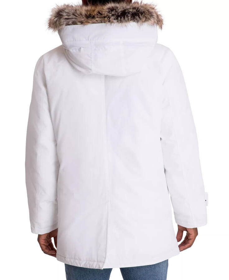 Michael Kors Men's Hooded Bib Snorkel Parka, Created for Modazone White - 2