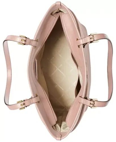 Michael Kors Winston Large Leather Zip-Top Tote Bag - Soft Pink - 3