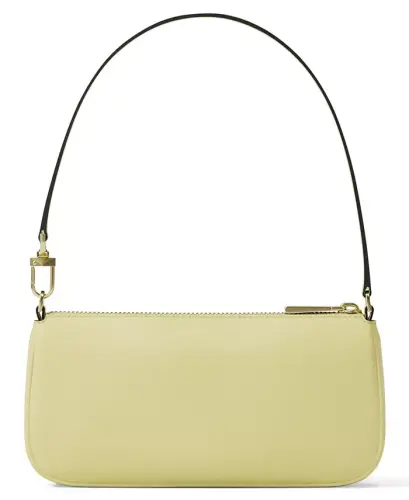 Michael Kors Zoe Small Leather Convertible Slim Shoulder Bag - Lemon - MICHAEL KORS (1)