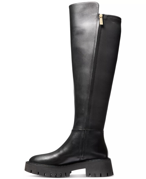 MICHAEL Women's Asher Knee High Wide Calf Boots Black - 4