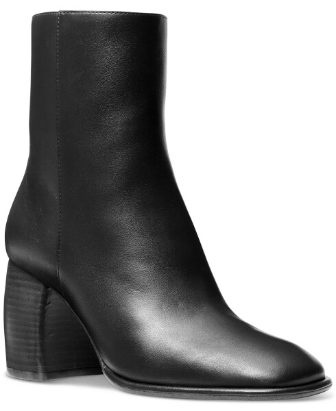 MICHAEL Women's Maude Block Heel Booties Black - 1