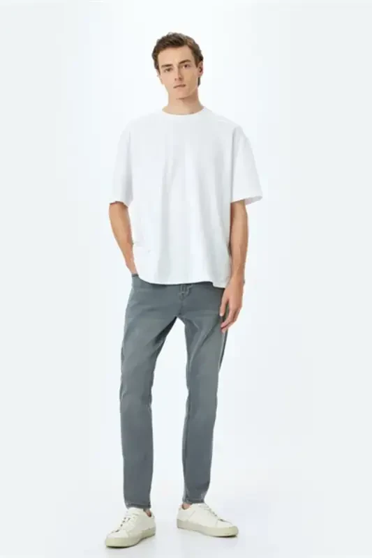 Mıcheal Skinny Kulrang Erkak Jean Shim 5sam40051ıd - 2