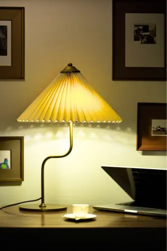 Michigan | Antique Matte Gold Metal Lampshade – Cream Crushed Fabric - Antique Matte Gold - Cream - 3