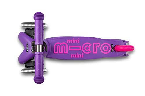 Micro Kickboard | Mini Deluxe LED | Трехколесный | Управляемый наклоном швейцарский дизайн Micro Scooter | Колеса с подсветкой, активируемые движением | Для малышей и детей - 4