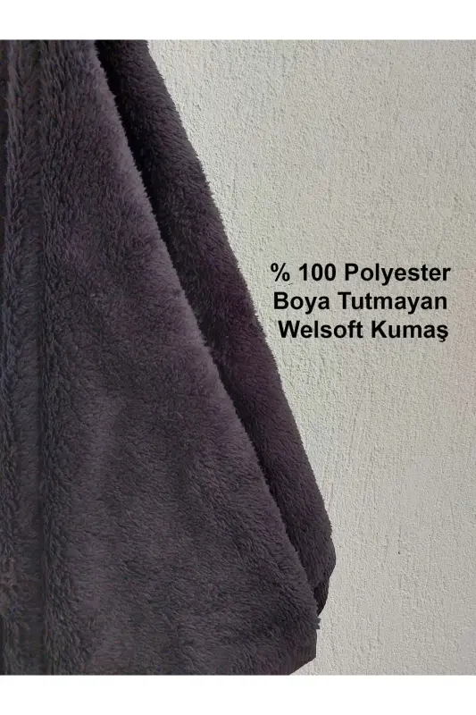 Microfiber Towel Non-staining Towel Hairdresser Towel Black 50x90 Cm 12 Pcs - 3