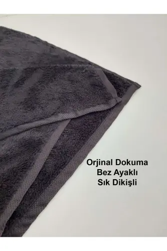 Microfiber Towel Non-staining Towel Hairdresser Towel Black 50x90 Cm 12 Pcs - 3