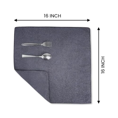 Microfiber Tozalash Matolari Uy Mutfak Mashinalari Velosiped Kompyuterlar uchun Sochiqlar. Mashinada Yuvish Mumkin, Tolalanmaydi, Qayta Ishlatiladigan 16