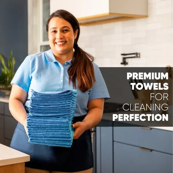 Microfiber Tozalash uchun оптом matolar (48 dona) | O'lcham 12