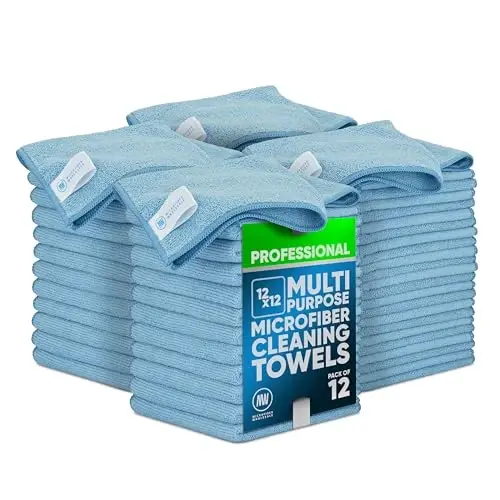 Microfiber Tozalash uchun оптом matolar (48 dona) | O'lcham 12