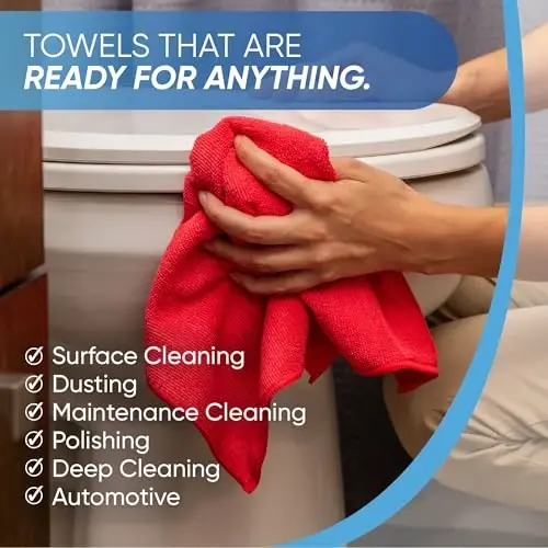 Microfiber Wholesale Cleaning Cloths | 12 Pack | 11