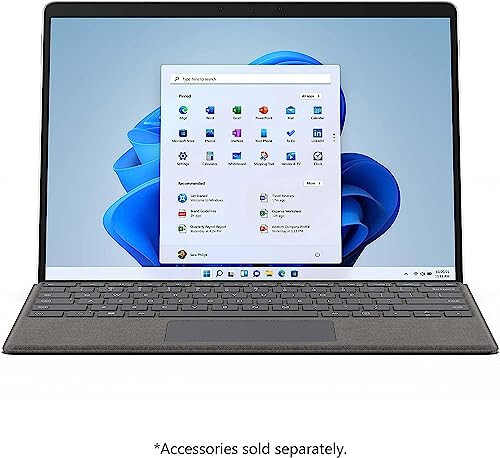 Microsoft Surface Pro 7+ LTE i5-1135G7 - 16GB RAM, 256GB SSD Platinum - Windows 10 Tablet - Yüksek Performanslı Surface Dizüstü Bilgisayar ve Tablet Bir Arada - Seyahat Eden Profesyoneller İçin İdeal 1Z8-00001 (Yenilenmiş) - 3