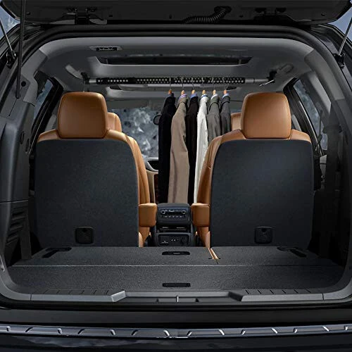 MICTUNING Car Clothes Hanger Bar Expandable 36 to 65 inches Retractable Vehicle Cloth Rack Hanger Rod for Car Truck RV SUV Road Travel - Coat Hanger Hold up to 60lbs - 7