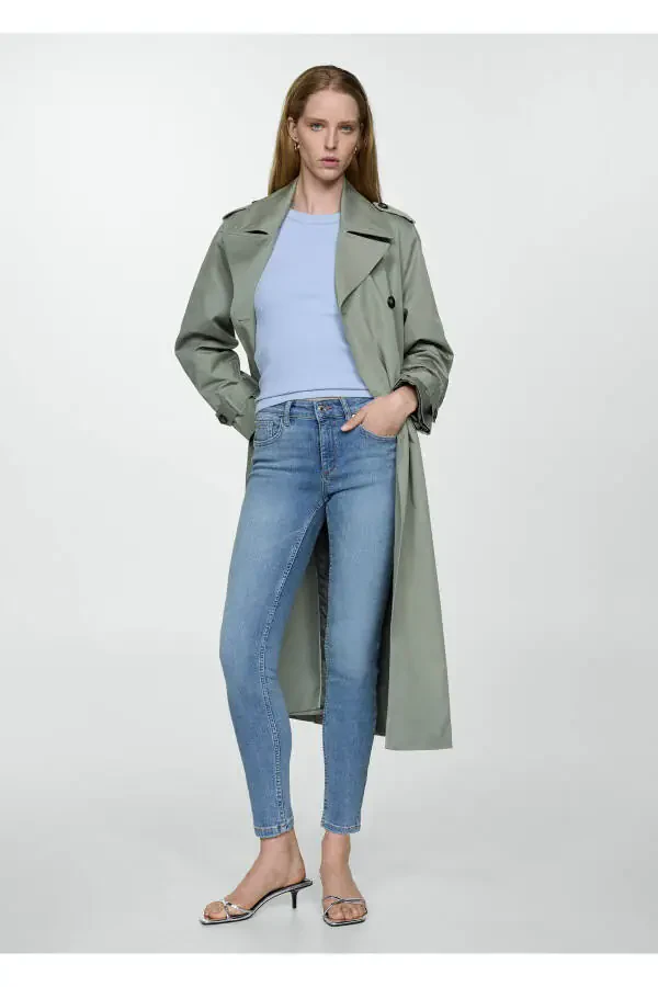 Mid Denim Color Women Jeans 67104401 - 11