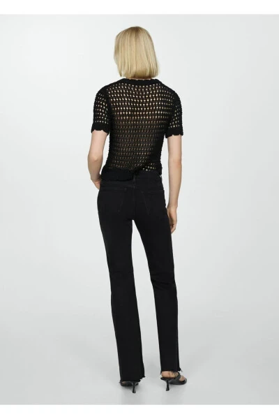 Mid-rise flare jeans - 4