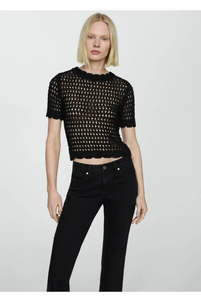 Mid-rise flare jeans - 5