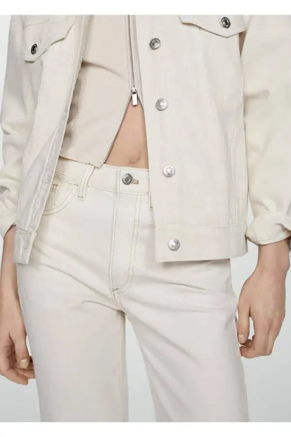 Mid-rise straight leg jean - 6