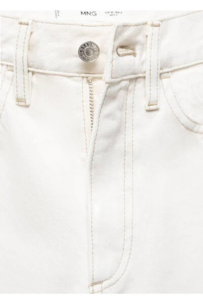 Mid-rise straight leg jean - 7