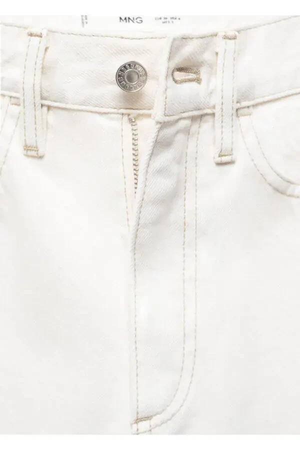 Mid-rise straight leg jean - 7