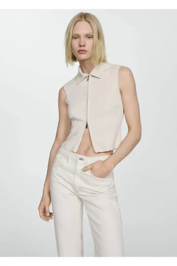 Mid-rise straight leg jean - 8