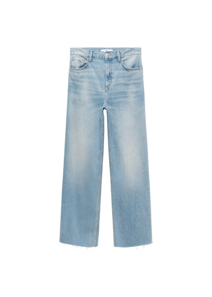 Mid-rise, straight leg jeans - 15