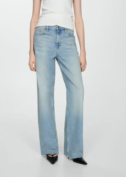 Mid-rise, straight leg jeans - 17