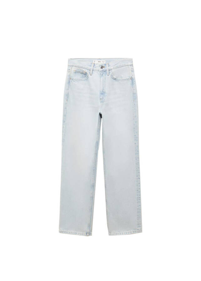 Mid-rise, straight leg jeans - 9