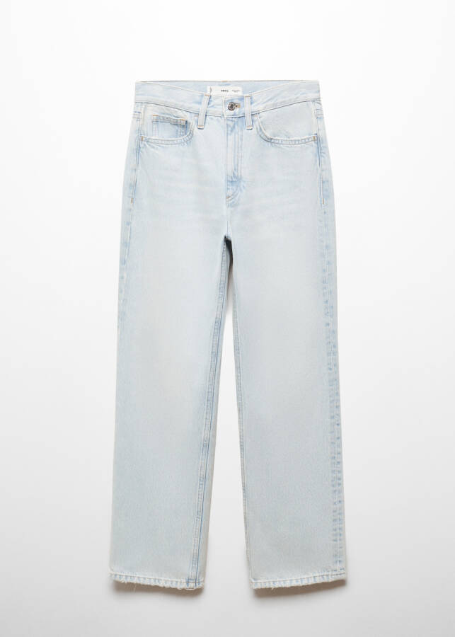 Mid-rise, straight leg jeans - 2