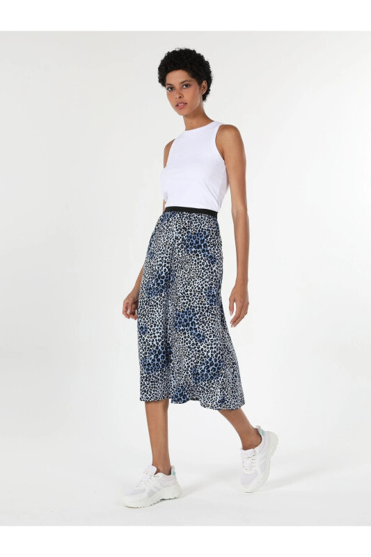 Midi blue skirt Cl1047893 - COLIN’S