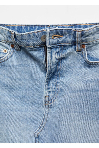 Midi Denim Skirt - 6