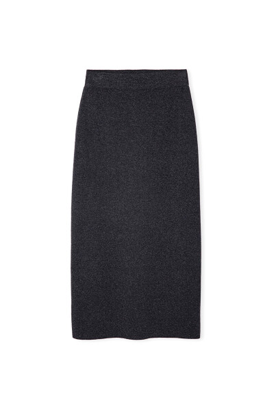 Midi knitted skirt - 3
