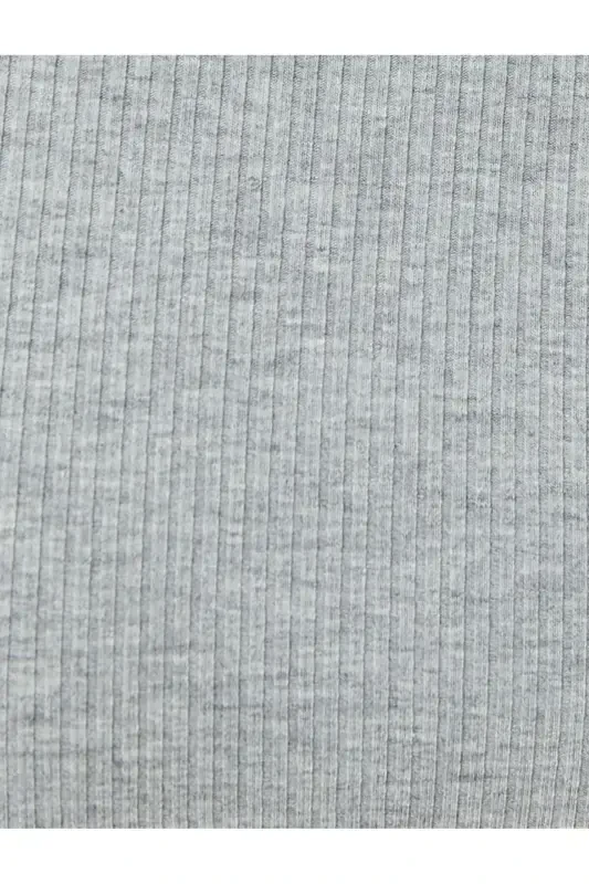 Midi ko'ylak halter bo'yin bodycon qovurg'ali - 6