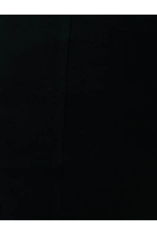 Миди платье без бретелек из вискозы с разрезом. - 5