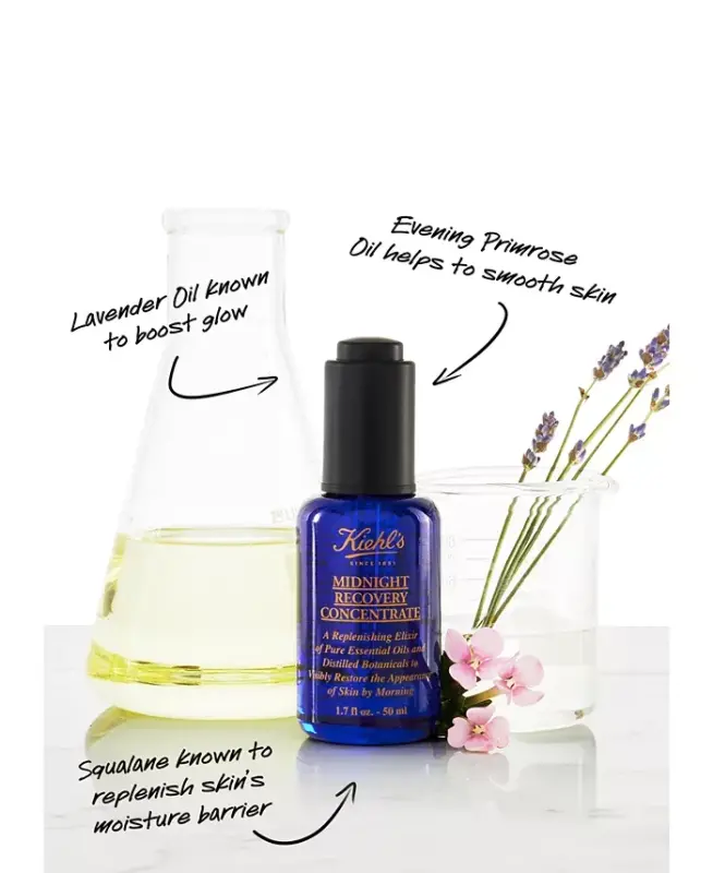 Midnight Recovery Concentrate Moisturizing Face Oil, 0.5-oz.-0.50 oz - 8