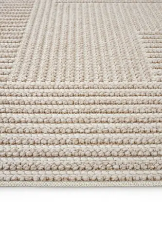 Mikasa Bej Bukle Halı Yumuşak Kabartmalı Dört Mevsim Yatak Odası Ev Oda Oturma Odası Salon Halısı-Bej Beyaz 1 - 7