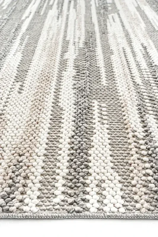 Mikasa Mks 01 Gray White Soft Touch Carpet Rug Living Room Hallway Cut Runner Weaving Machine Carpet-Gray White - COOL HALI