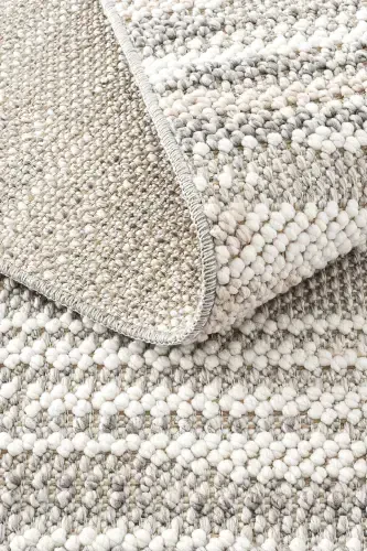 Mikasa Mks 01 Gray White Soft Touch Carpet Rug Living Room Hallway Cut Runner Weaving Machine Carpet-Gray White - COOL HALI (1)