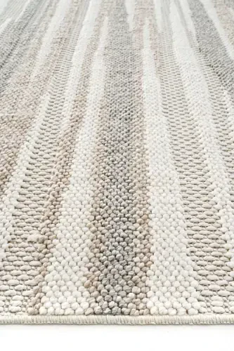 Mikasa Mks 02 White Beige Soft Touch Carpet Rug Living Room Hallway Cut Runner Woven Machine Carpet-White Beige - COOL HALI (1)