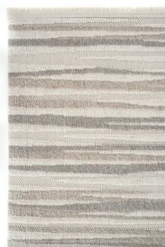 Mikasa Mks 02 White Beige Soft Touch Carpet Rug Living Room Hallway Cut Runner Woven Machine Carpet-White Beige - 7