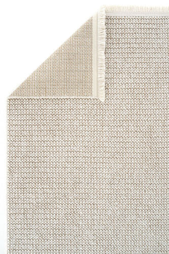 Mikasa Mks Plain Bej Yumuşak Dokulu Halı Kilim Salon Koridor Kesme Yolluk Dokuma Makine Halısı - Bej - 4