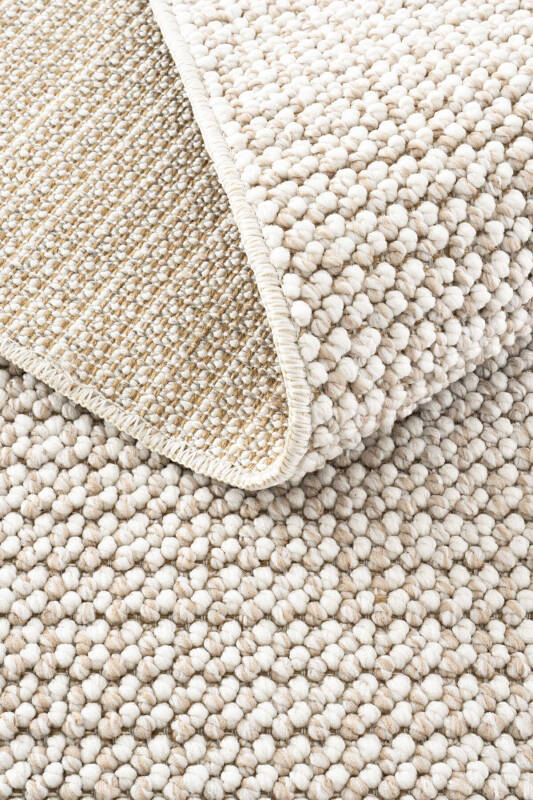 Mikasa Mks Plain Bej Yumuşak Dokulu Halı Kilim Salon Koridor Kesme Yolluk Dokuma Makine Halısı - Bej - 7