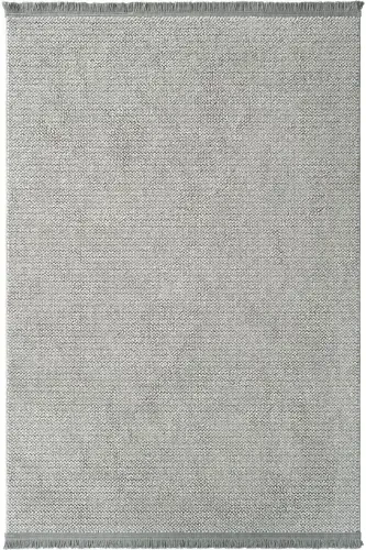 Mikasa Mks Plain Gri Yumuşak Dokulu Halı Kilim Salon Koridor Kesme Yolluk Dokuma Makine Halısı-Gri - 4