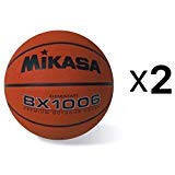 Mikasa Yoshlik Basketbol To'pi Ultra Yopishqoq Kauchuk Qoplama 4-o'lcham Boshlang'ich maktab (2 ta to'plam) - 1