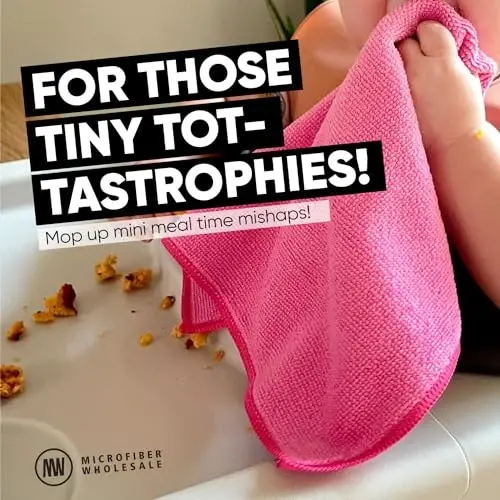 Microfiber Wholesale Cleaning Cloths | 12 Pack | 11