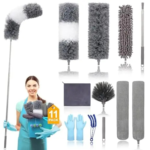 Microfiber Extendable Feather Duster (11pcs) with 100