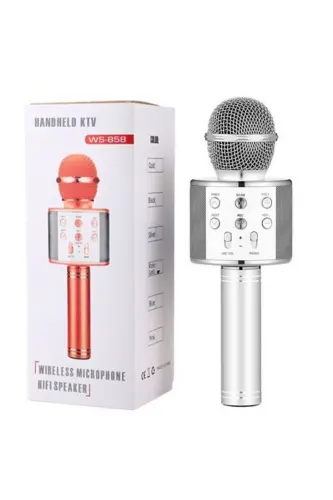 Микрофон Aux Usb И Sd Карт Входной Bluetooth (ws-858)-Цветной 