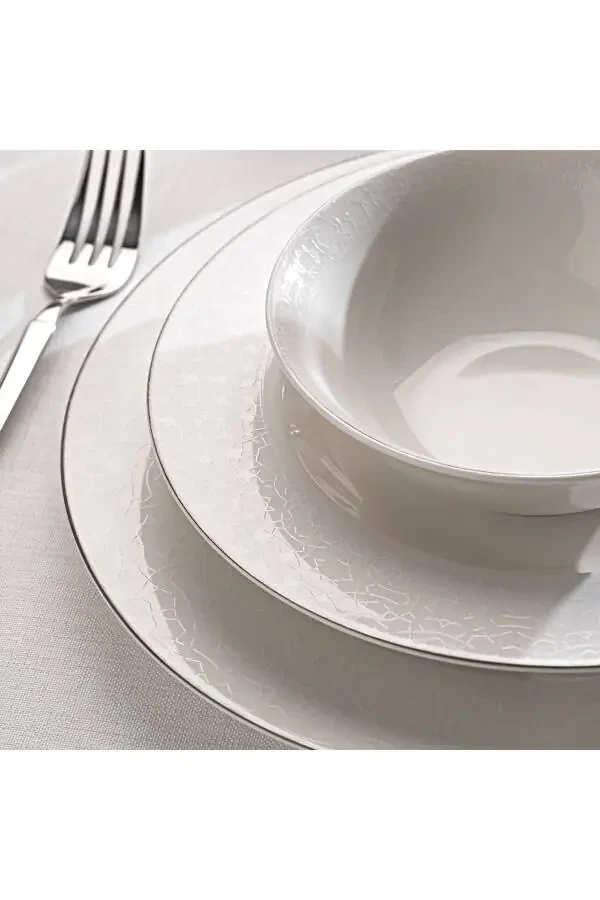 Mila Dinner Set - 56 Pieces - Platinum02 - 10