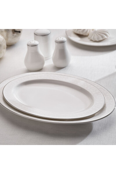 Mila Dinner Set - 56 Pieces - Platinum02 - 3